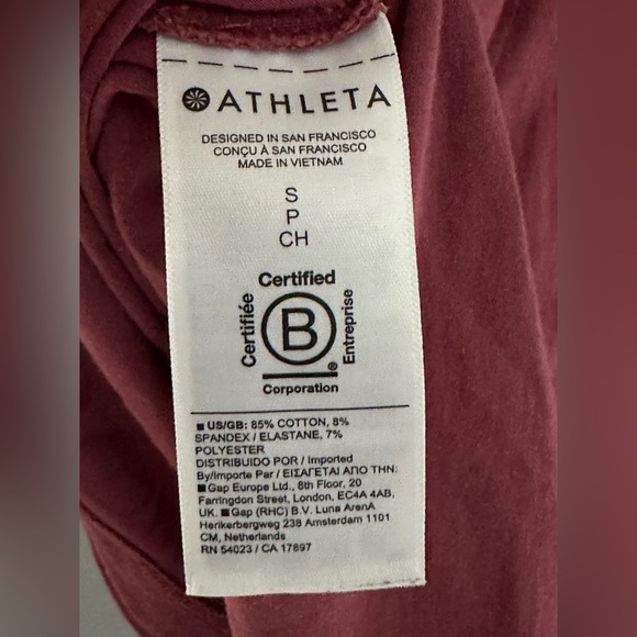 Athleta: Women’s Short Sleeve Shirt- Size Small - Picture 5 of 9